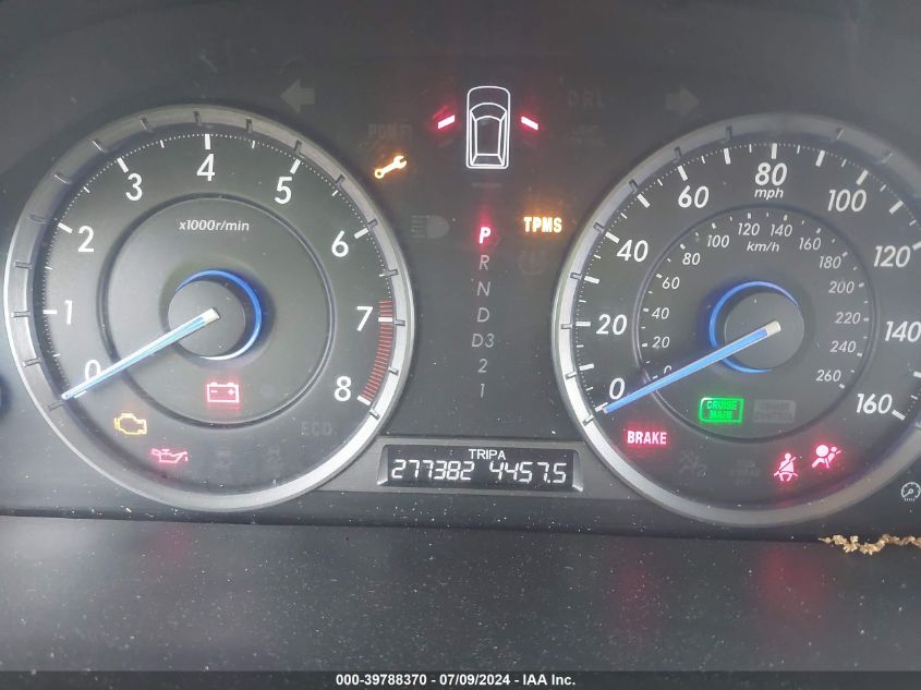 2012 Honda Crosstour Exl VIN: 5J6TF2H50CL002237 Lot: 39788370