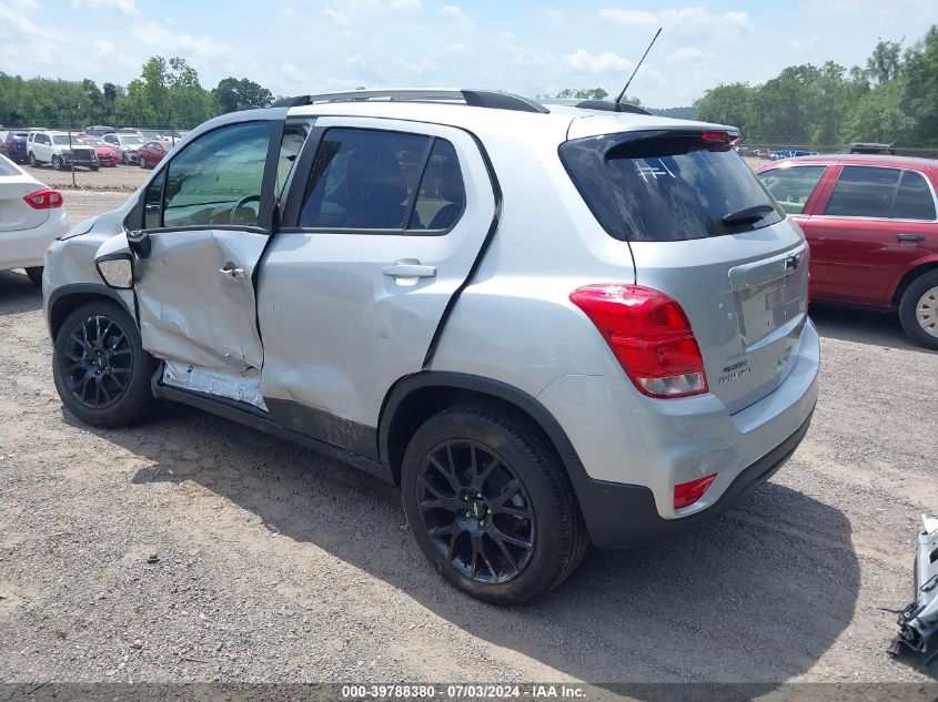 2022 Chevrolet Trax Awd Lt VIN: KL7CJPSM5NB561547 Lot: 39788380