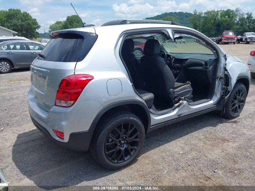 2022 Chevrolet Trax Awd Lt VIN: KL7CJPSM5NB561547 Lot: 39788380