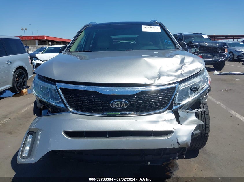 2014 Kia Sorento Ex VIN: 5XYKUDA77EG549714 Lot: 39788384