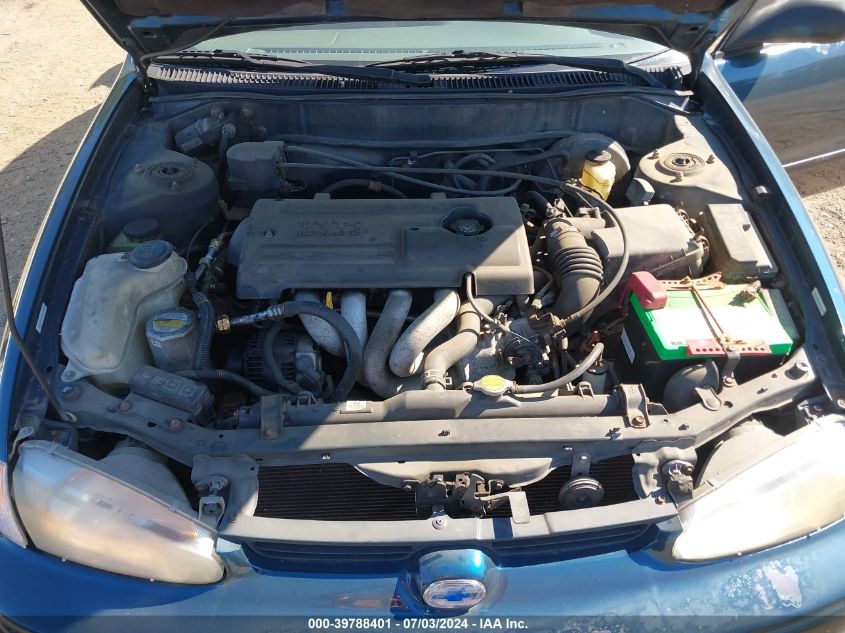 2001 Chevrolet Geo Prizm Lsi VIN: 1Y1SK52841Z426530 Lot: 39788401