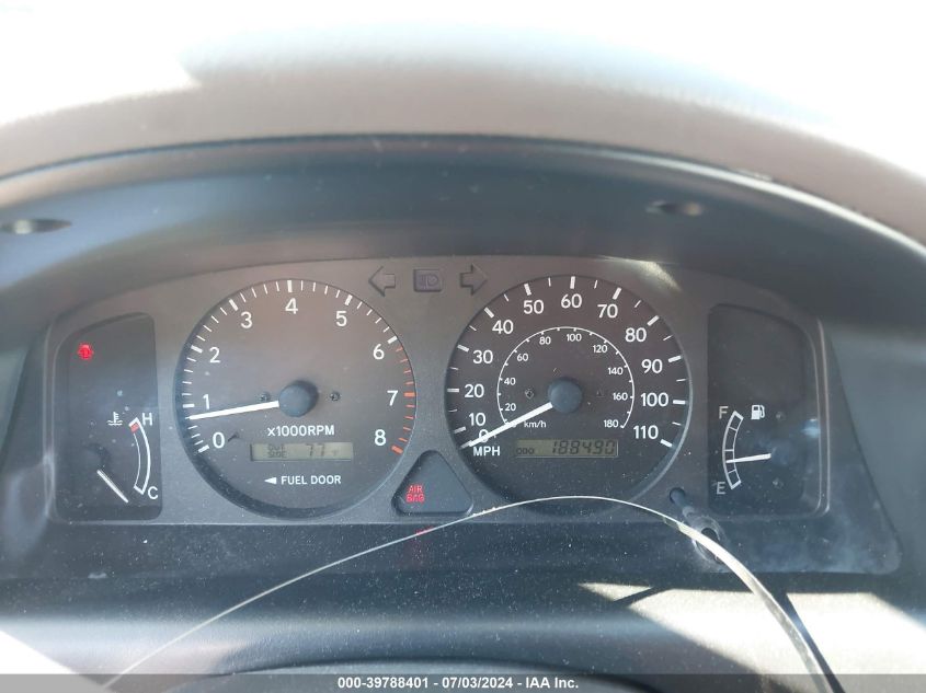 2001 Chevrolet Geo Prizm Lsi VIN: 1Y1SK52841Z426530 Lot: 39788401