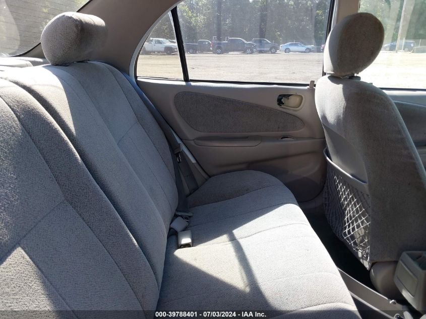 2001 Chevrolet Geo Prizm Lsi VIN: 1Y1SK52841Z426530 Lot: 39788401