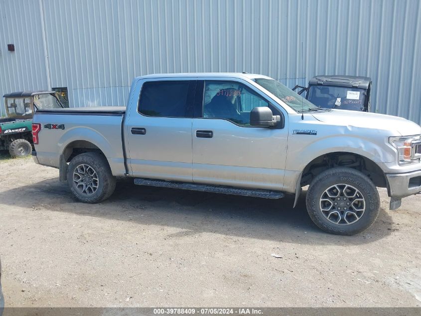 2018 Ford F-150 Xlt VIN: 1FTEW1E52JFA40836 Lot: 39788409