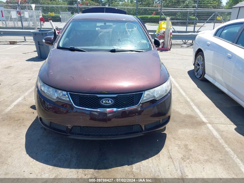 2010 Kia Forte Ex VIN: KNAFU4A25A5876277 Lot: 39788427