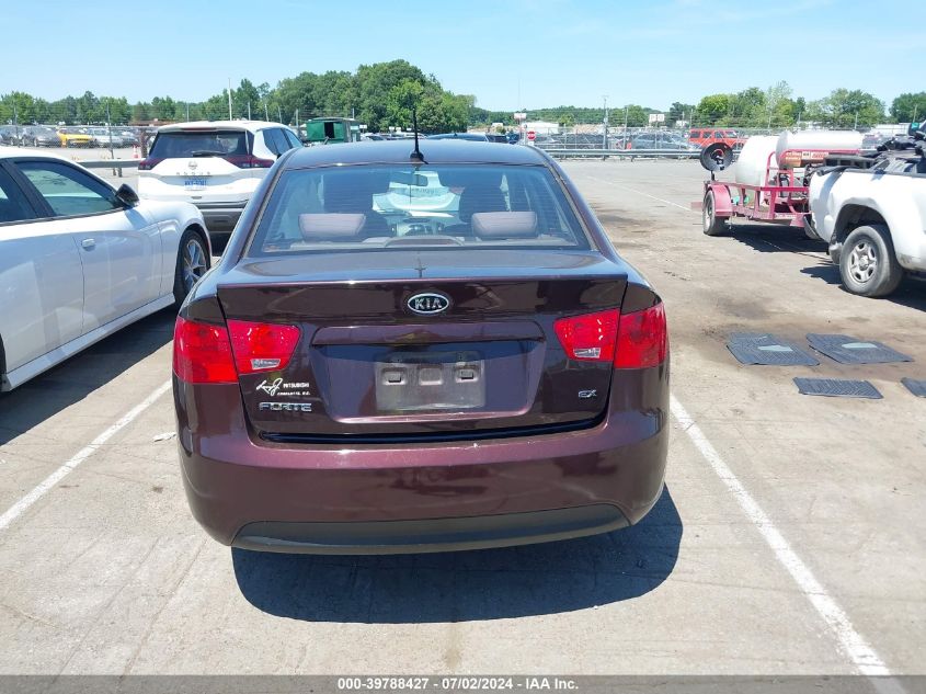 2010 Kia Forte Ex VIN: KNAFU4A25A5876277 Lot: 39788427