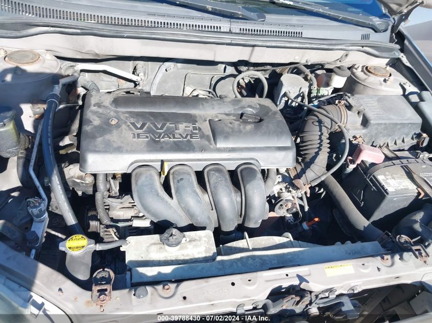 2004 Toyota Corolla Le VIN: 2T1BR32E24C253132 Lot: 39788430