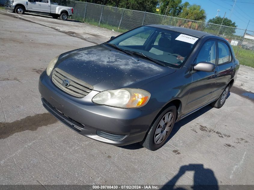 2T1BR32E24C253132 | 2004 TOYOTA COROLLA