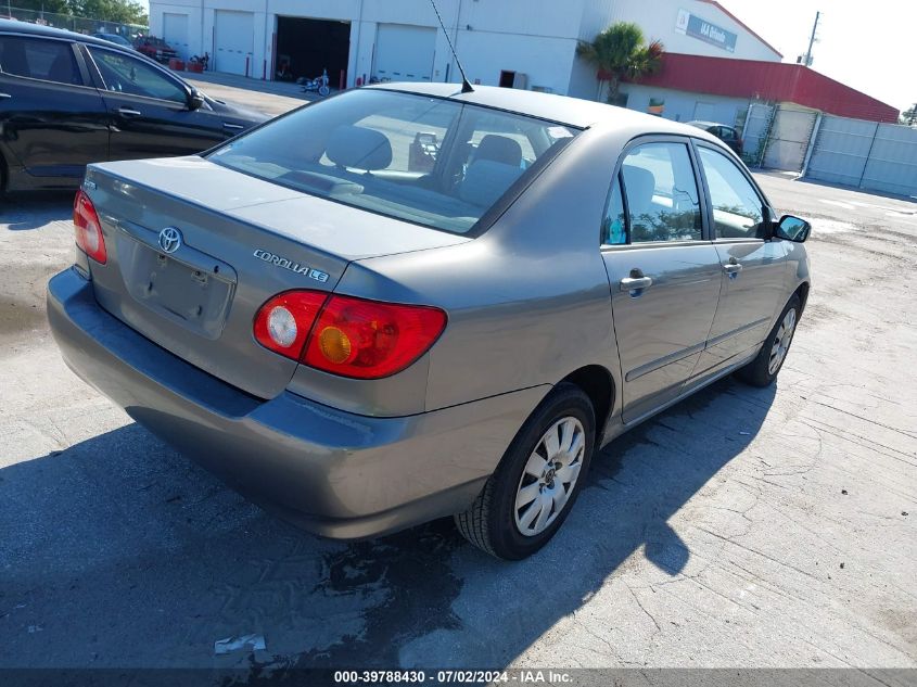 2T1BR32E24C253132 | 2004 TOYOTA COROLLA