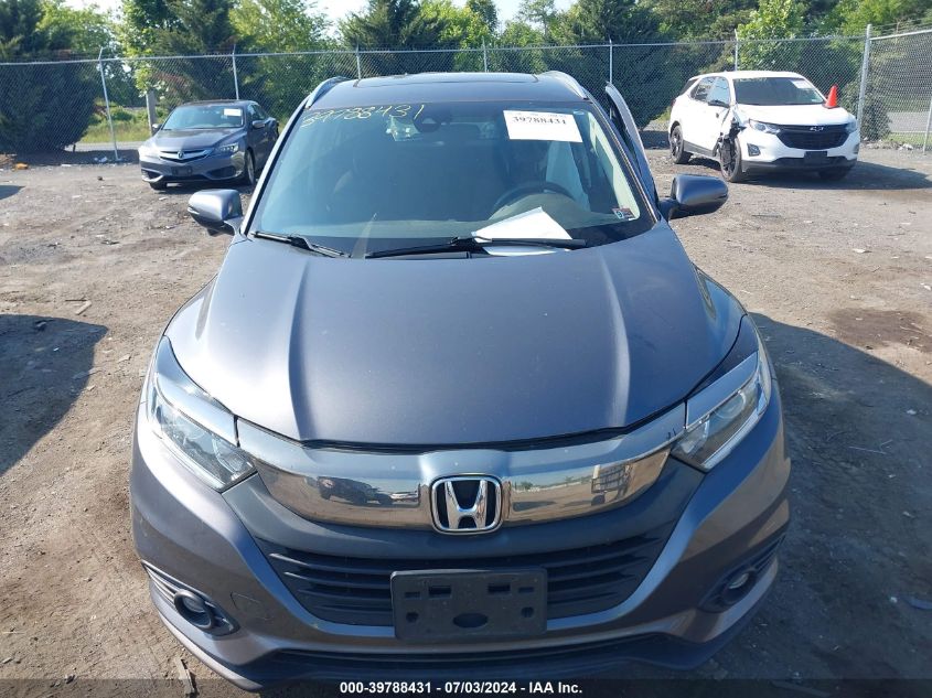 2019 Honda Hr-V Ex VIN: 3CZRU5H59KM701591 Lot: 39788431