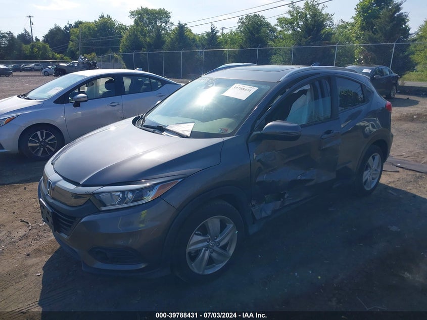 VIN 3CZRU5H59KM701591 2019 HONDA HR-V EX