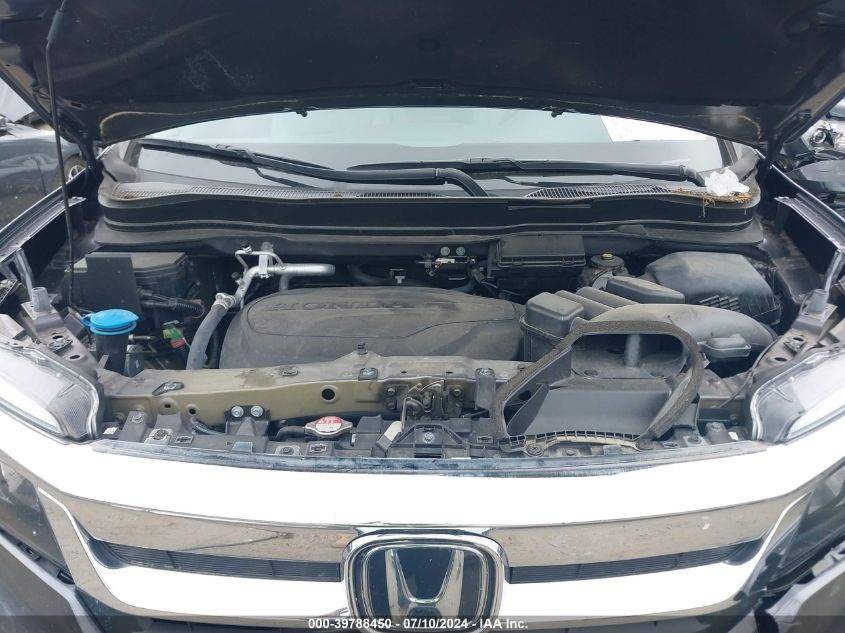 2021 Honda Pilot Awd Ex-L VIN: 5FNYF6H53MB054534 Lot: 39788450