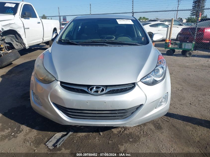 2013 Hyundai Elantra Gls VIN: KMHDH4AE9DU949861 Lot: 39788452