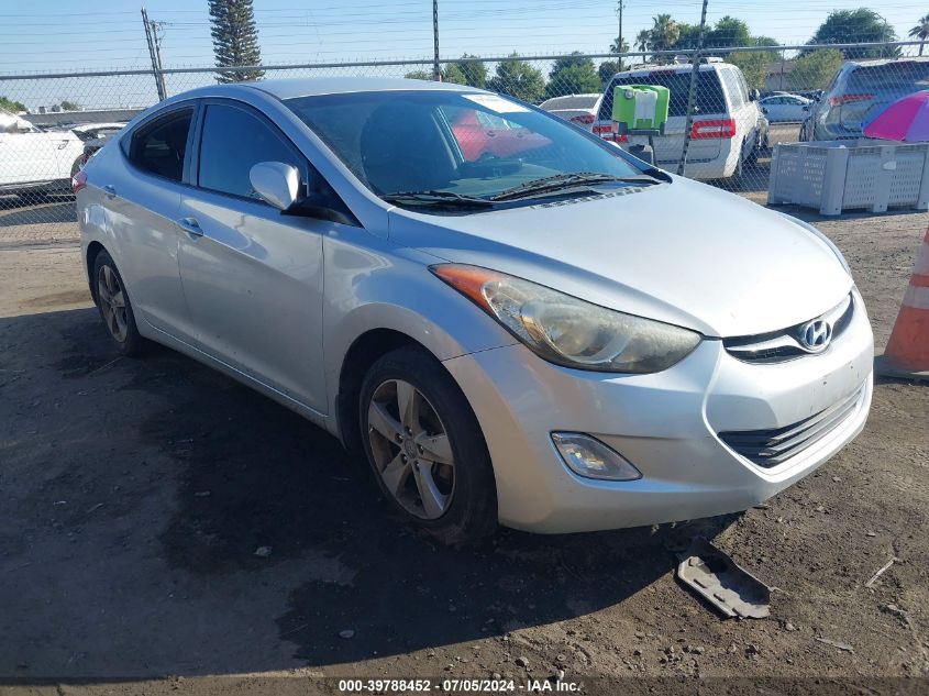 2013 Hyundai Elantra Gls VIN: KMHDH4AE9DU949861 Lot: 39788452