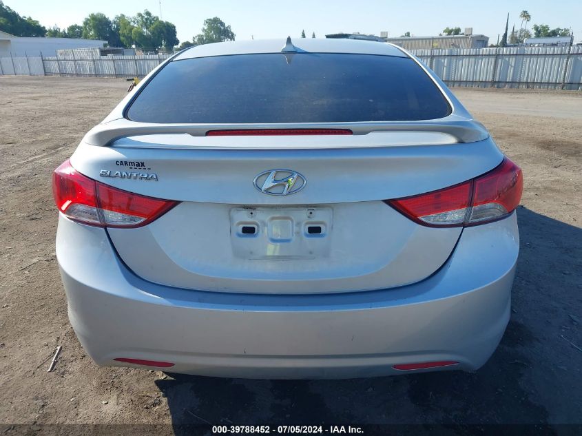 2013 Hyundai Elantra Gls VIN: KMHDH4AE9DU949861 Lot: 39788452