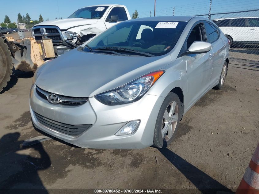 2013 Hyundai Elantra Gls VIN: KMHDH4AE9DU949861 Lot: 39788452