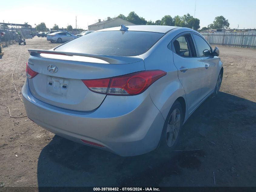 2013 Hyundai Elantra Gls VIN: KMHDH4AE9DU949861 Lot: 39788452