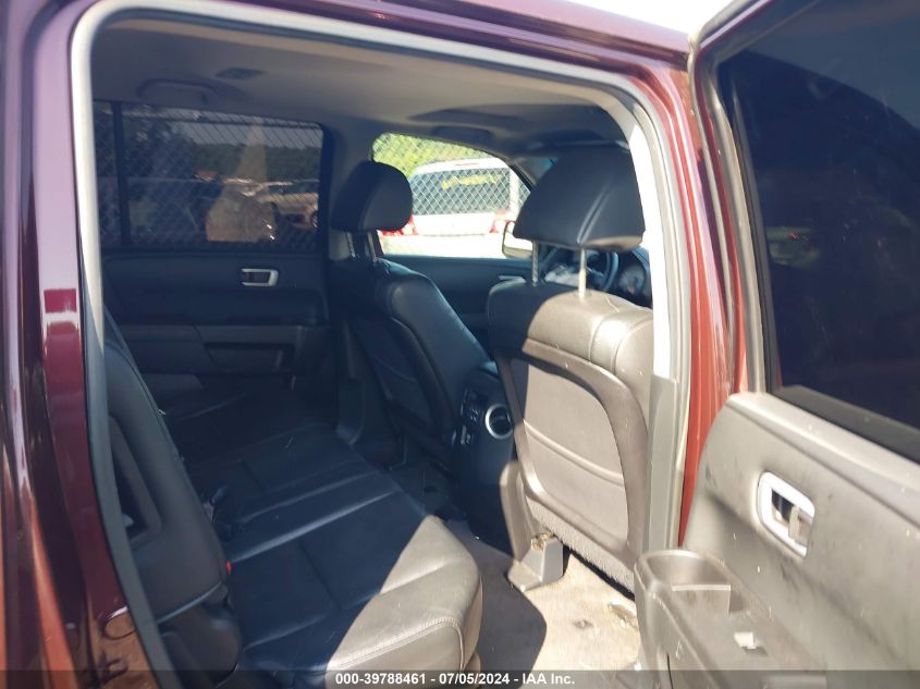 2012 Honda Pilot Ex-L VIN: 5FNYF4H5XCB073813 Lot: 39788461