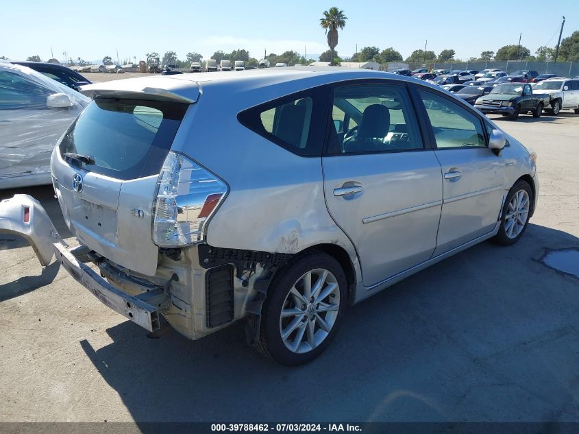 2013 Toyota Prius V Five VIN: JTDZN3EU6D3223296 Lot: 39788462