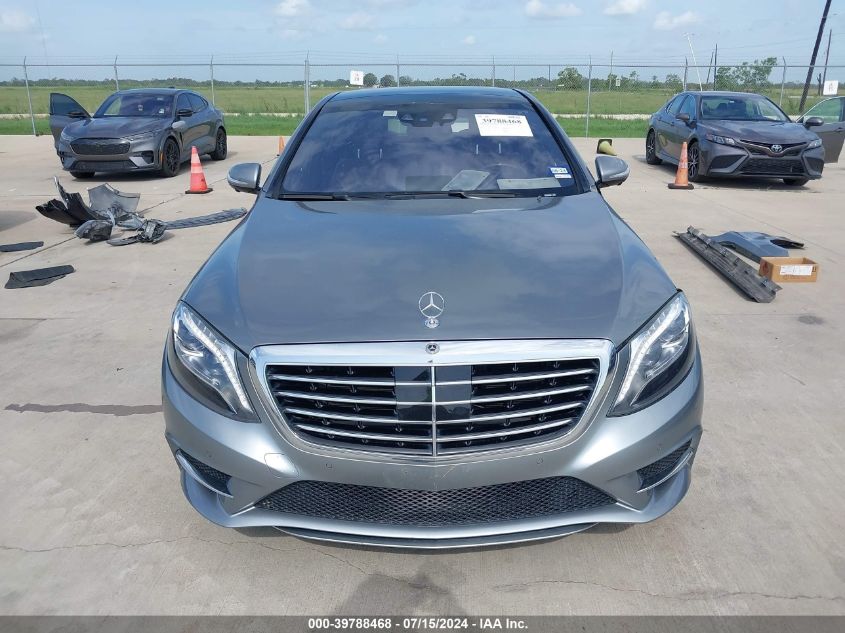 2015 Mercedes-Benz S 550 VIN: WDDUG8CB1FA192319 Lot: 39788468