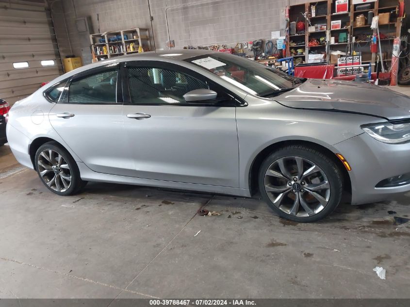 2015 Chrysler 200 S VIN: 1C3CCCDGXFN620383 Lot: 39788467