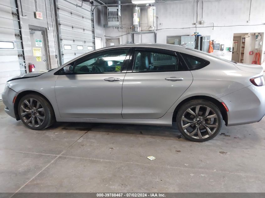 2015 Chrysler 200 S VIN: 1C3CCCDGXFN620383 Lot: 39788467