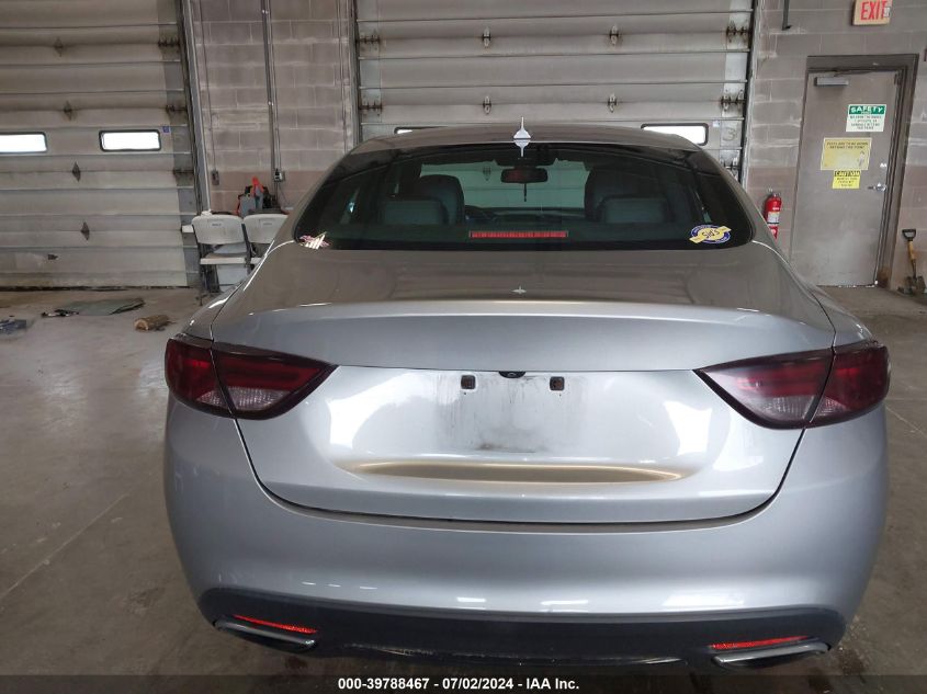 2015 Chrysler 200 S VIN: 1C3CCCDGXFN620383 Lot: 39788467