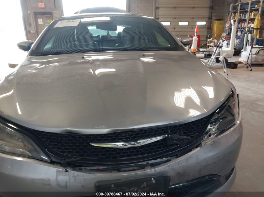 2015 Chrysler 200 S VIN: 1C3CCCDGXFN620383 Lot: 39788467