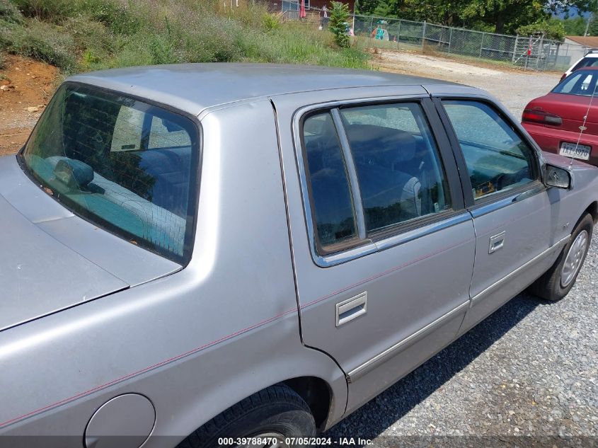1992 Dodge Spirit VIN: 1B3XA4631NF289349 Lot: 39788470