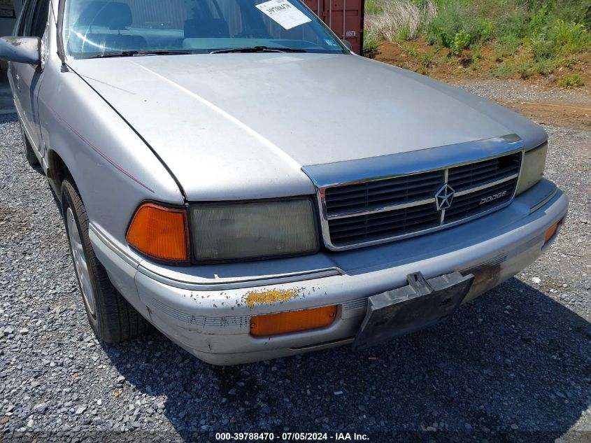 1992 Dodge Spirit VIN: 1B3XA4631NF289349 Lot: 39788470