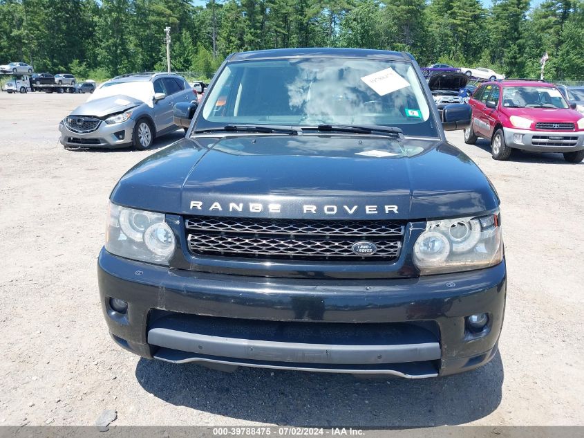 2012 Land Rover Range Rover Sport Hse VIN: SALSF2D41CA754550 Lot: 39788475