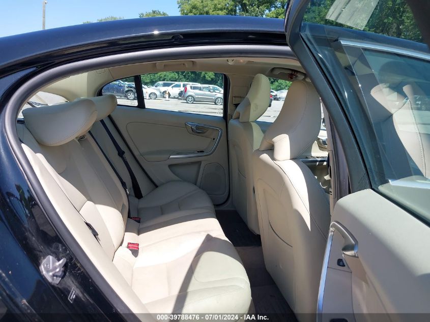 2015 Volvo S60 T5 Premier VIN: YV140MFB1F1304744 Lot: 39788476