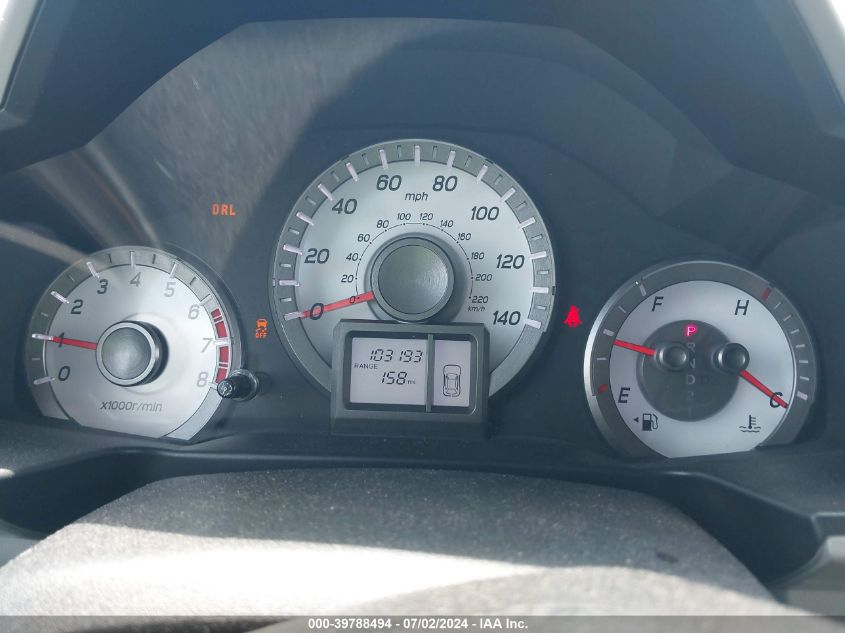 2012 Honda Pilot Lx VIN: 5FNYF4H23CB003883 Lot: 39788494