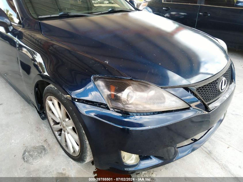 JTHBK262562017282 | 2006 LEXUS IS 250