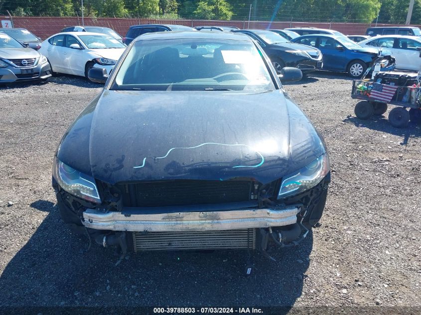 2011 Audi A4 2.0T Premium VIN: WAUHFAFL5BN052476 Lot: 39788503