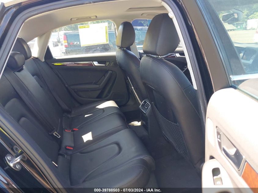 2011 Audi A4 2.0T Premium VIN: WAUHFAFL5BN052476 Lot: 39788503