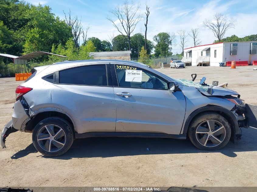 2022 Honda Hr-V Awd Ex VIN: 3CZRU6H53NM722558 Lot: 39788516