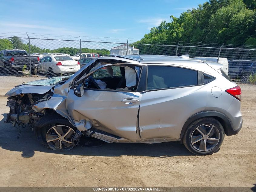 2022 Honda Hr-V Awd Ex VIN: 3CZRU6H53NM722558 Lot: 39788516