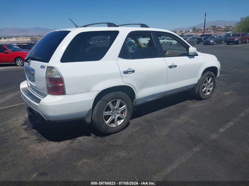 2004 Acura Mdx VIN: 2HNYD18984H556035 Lot: 39788523