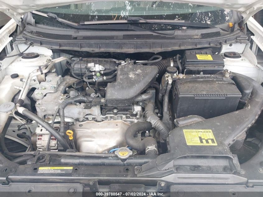 2014 Nissan Rogue Select S VIN: JN8AS5MT5EW604443 Lot: 39788547