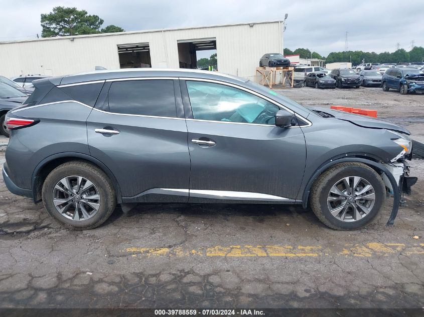 2017 Nissan Murano S/Sl/Sv/Platinum VIN: 5N1AZ2MHXHN148950 Lot: 39788559