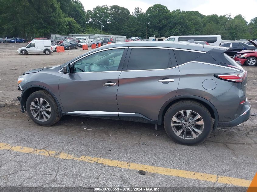 2017 Nissan Murano S/Sl/Sv/Platinum VIN: 5N1AZ2MHXHN148950 Lot: 39788559