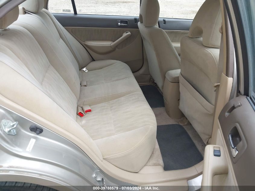 2003 Honda Civic Ex VIN: 2HGES25793H560277 Lot: 39788579