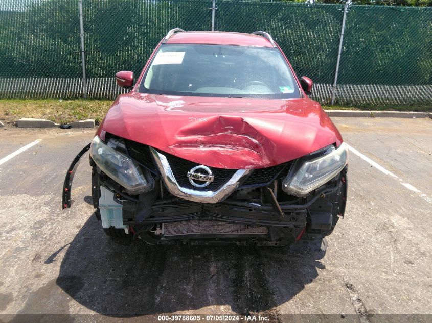 2014 Nissan Rogue Sv VIN: 5N1AT2MV7EC803855 Lot: 39788605