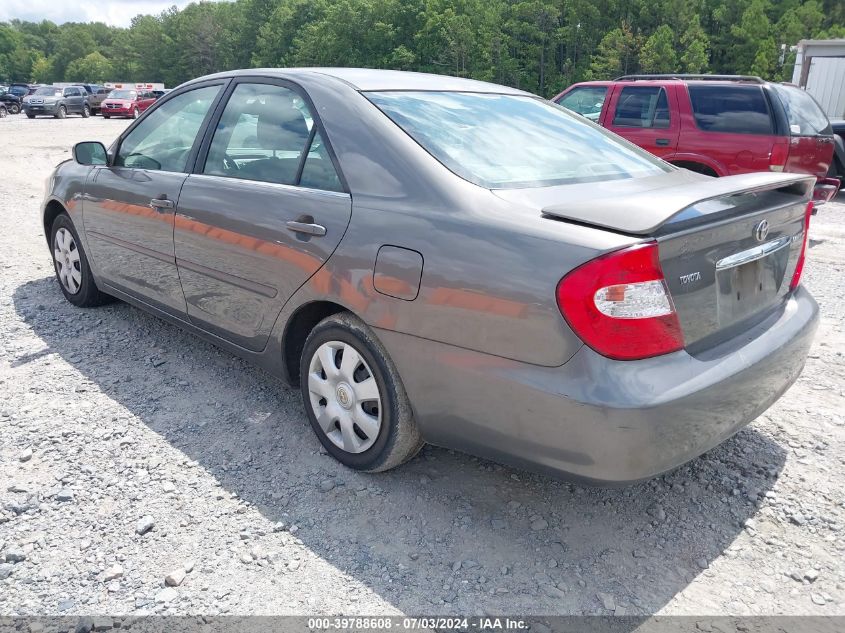 4T1BE32K22U622553 | 2002 TOYOTA CAMRY