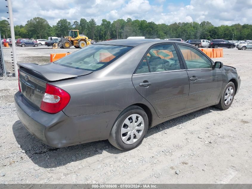 4T1BE32K22U622553 | 2002 TOYOTA CAMRY