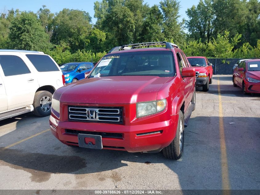 2006 Honda Ridgeline Rtl VIN: 2HJYK16536H542313 Lot: 39788626