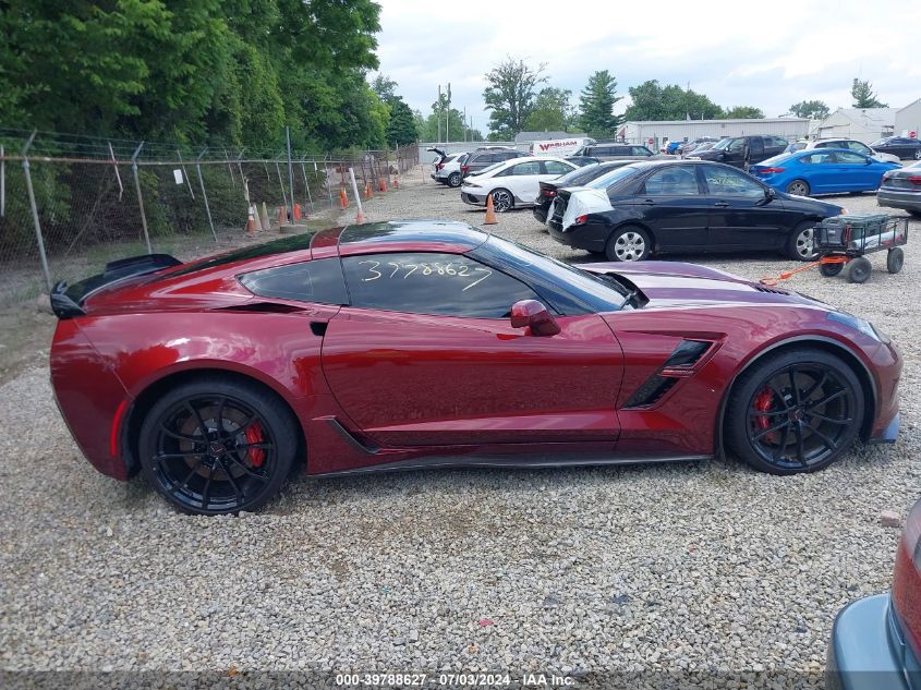 2017 Chevrolet Corvette Grand Sport VIN: 1G1Y12D70H5121590 Lot: 39788627