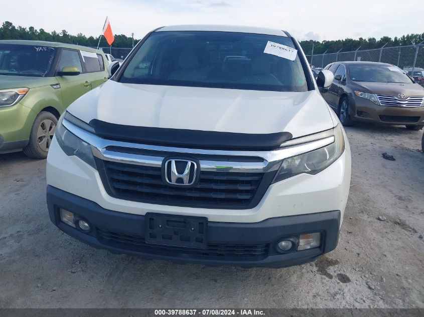 2018 Honda Ridgeline Rtl-T VIN: 5FPYK2F68JB001539 Lot: 39788637