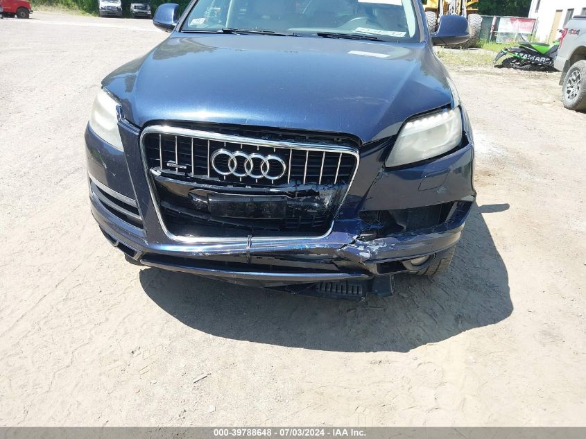 WA1LGAFE2DD001225 2013 Audi Q7 3.0T Premium